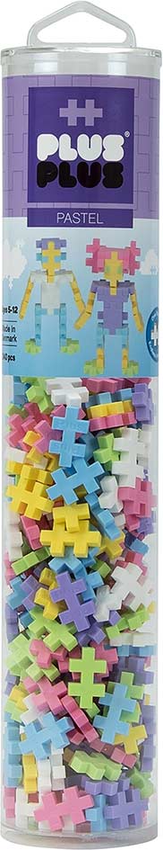 Plus-Plus Tube - 240 pc Pastel - Image 16