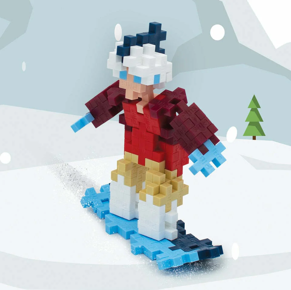 Plus-Plus Tube - Snowboarder - Image 7