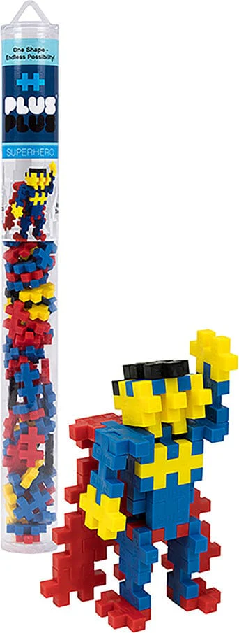 Plus-Plus Tube - Superhero - Image 10