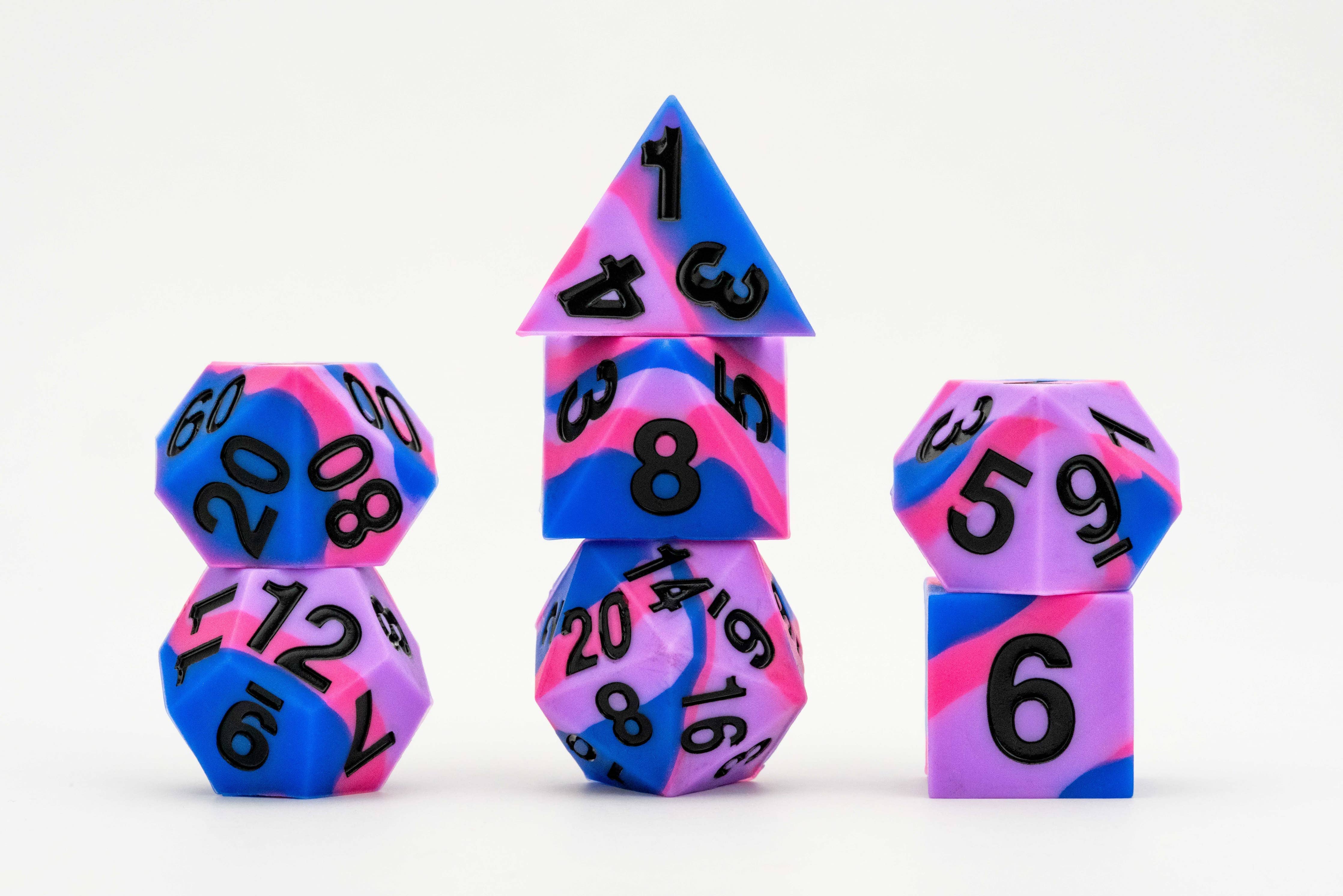 PRIDE Silicone Dice (NINE STYLES): Bisexual