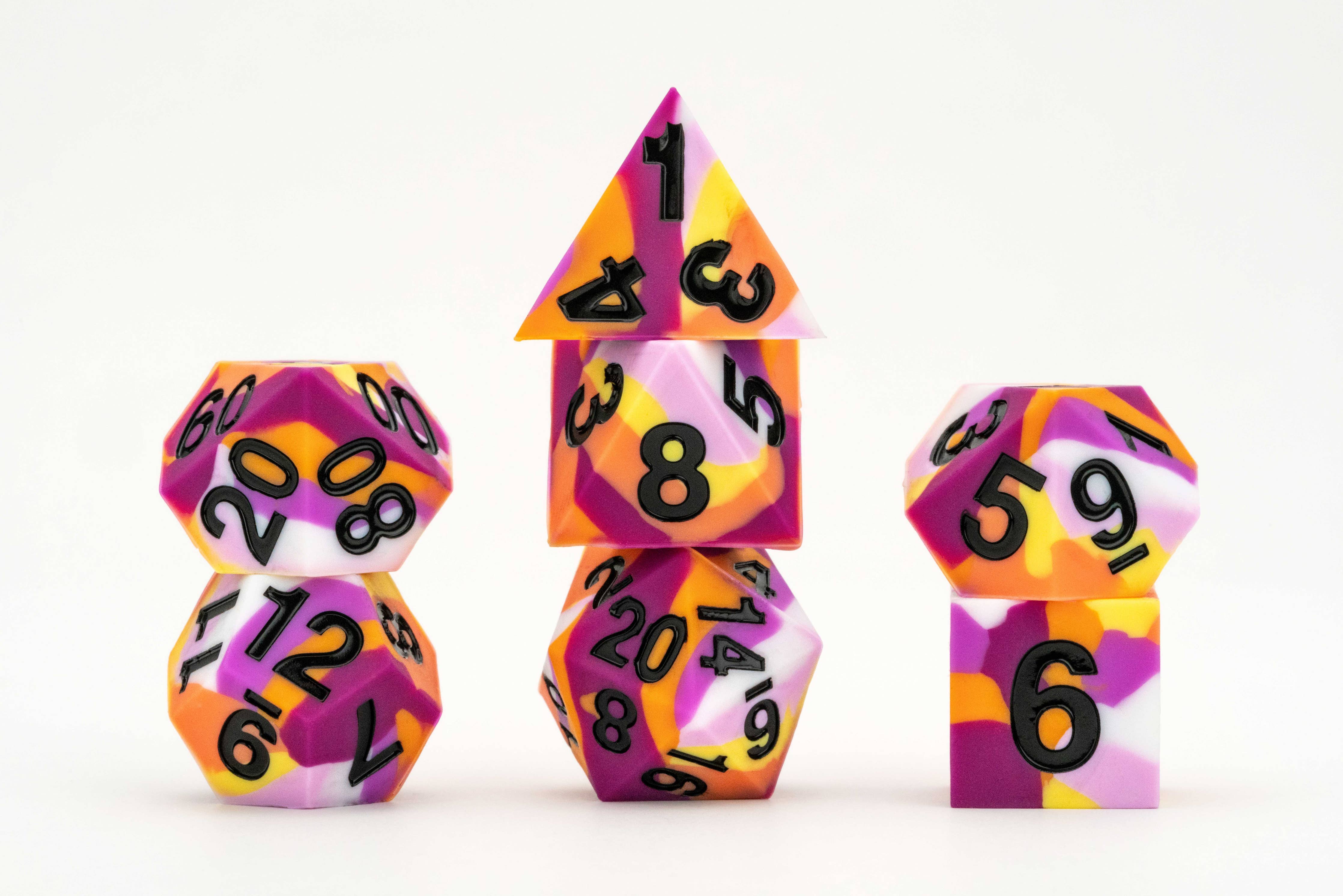 PRIDE Silicone Dice (NINE STYLES): Bisexual - Image 5