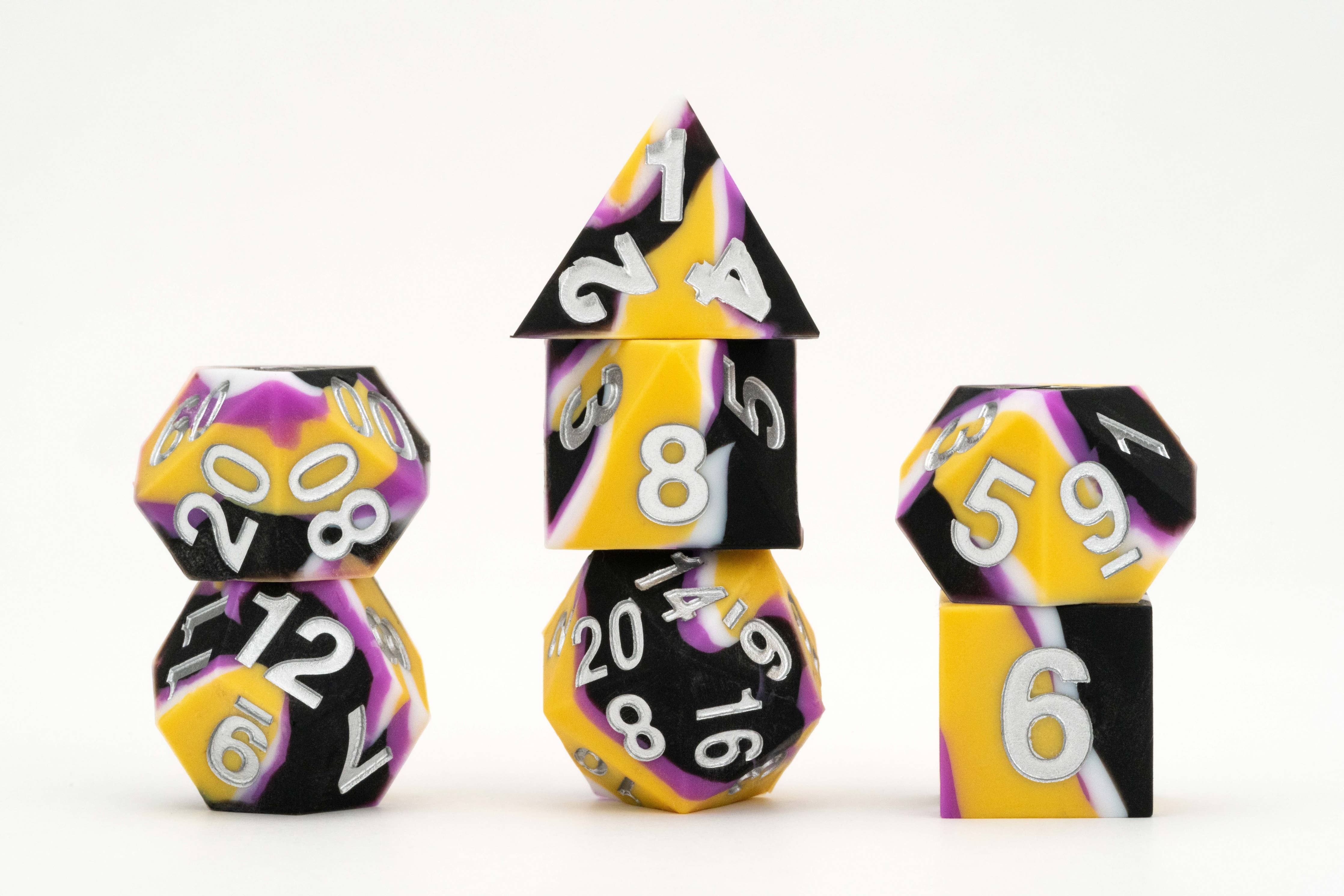 PRIDE Silicone Dice (NINE STYLES): Non Binary