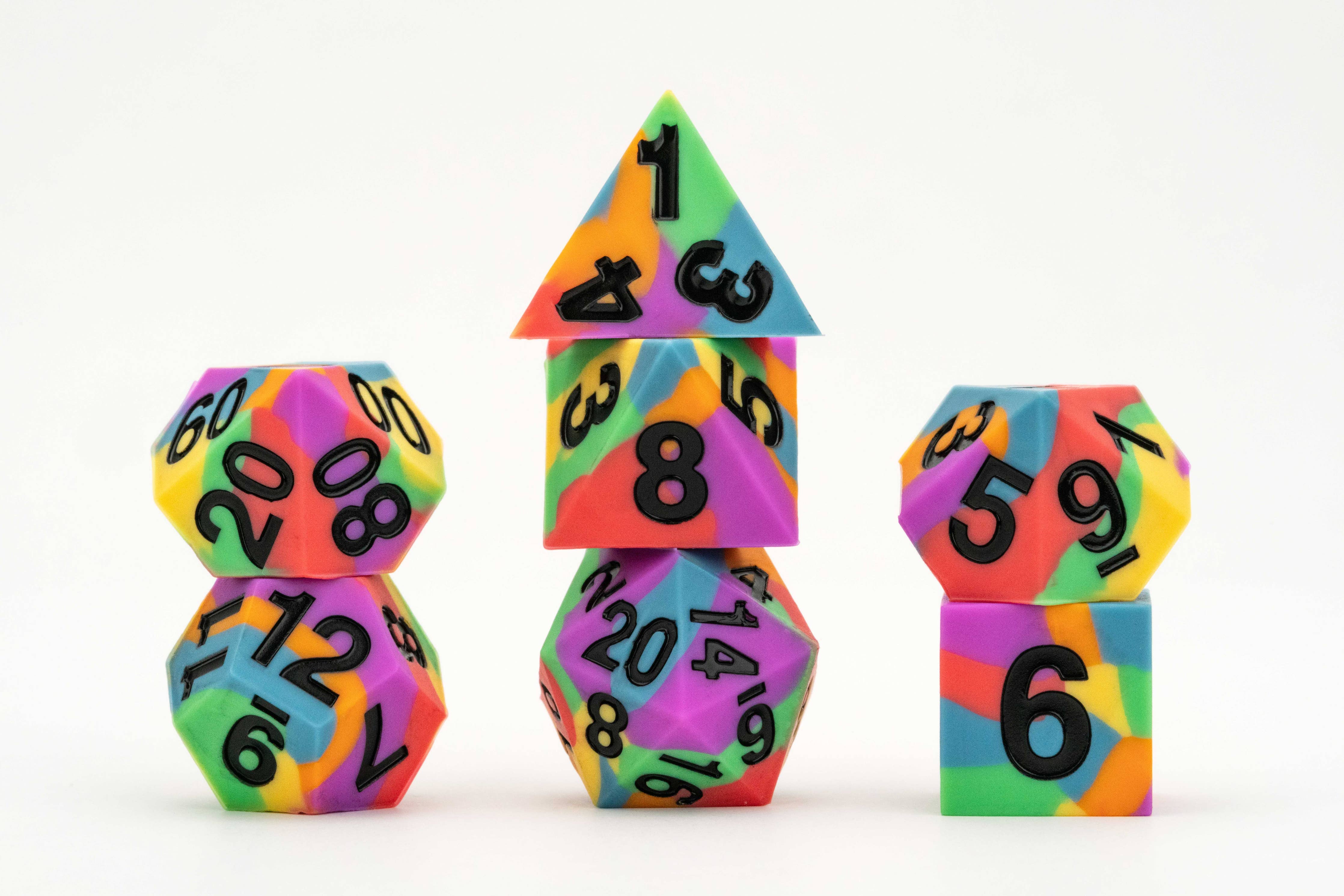 PRIDE Silicone Dice (NINE STYLES): Transgender - Image 6