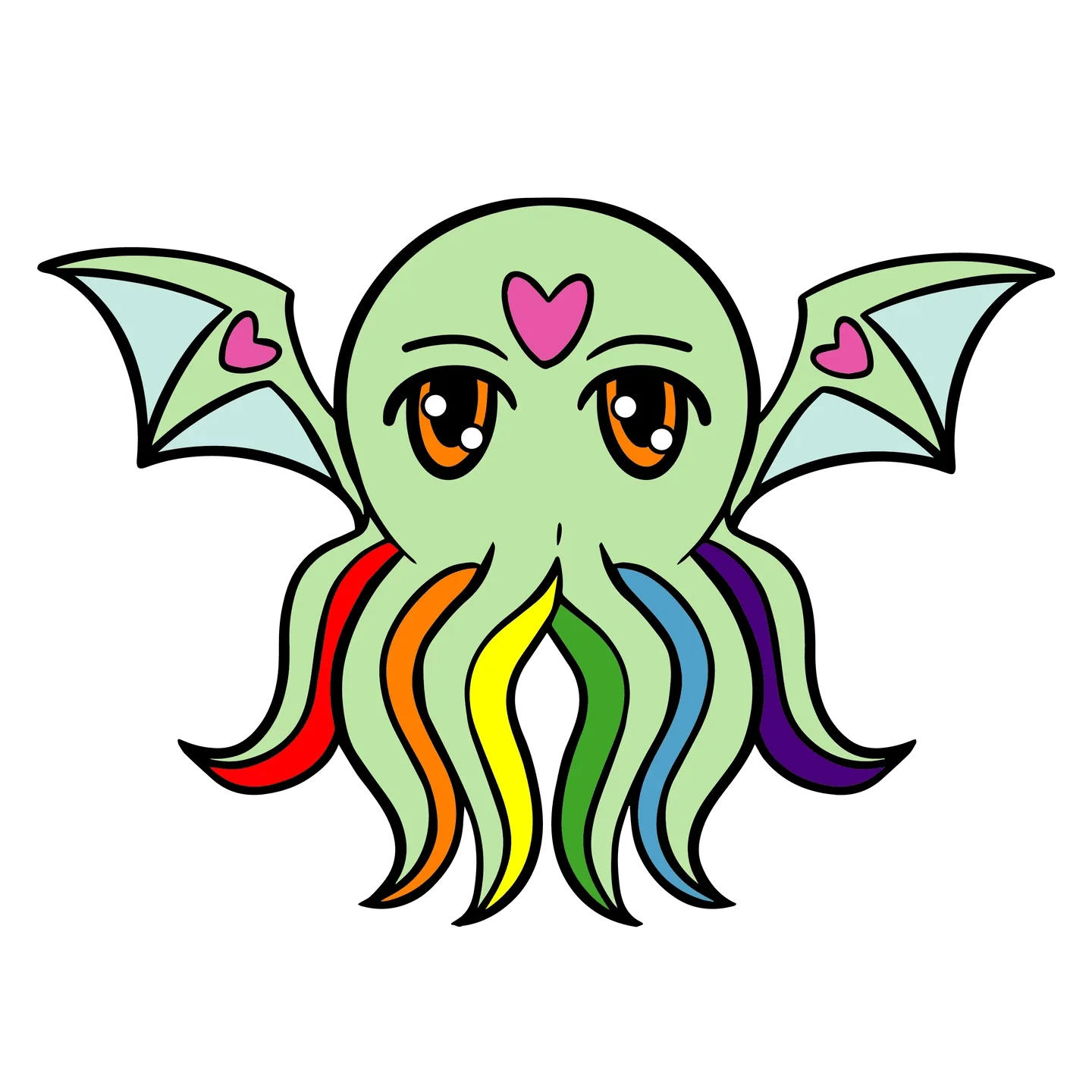 Pridethulu Rainbow Pin