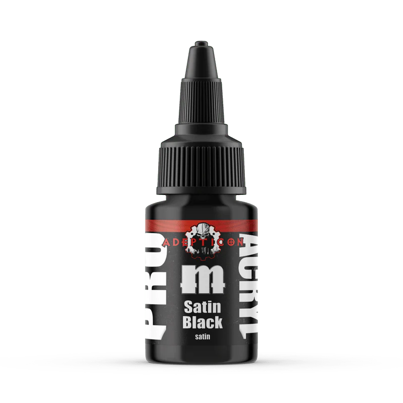 Pro Acryl Adepticon Satin Black Paint