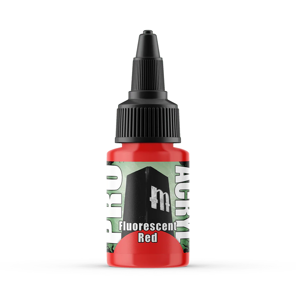 Pro Acryl Fluorescent Red