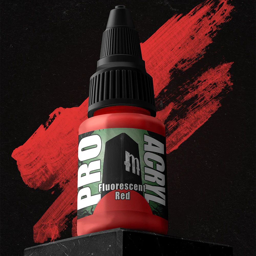 Pro Acryl Fluorescent Red - Image 2