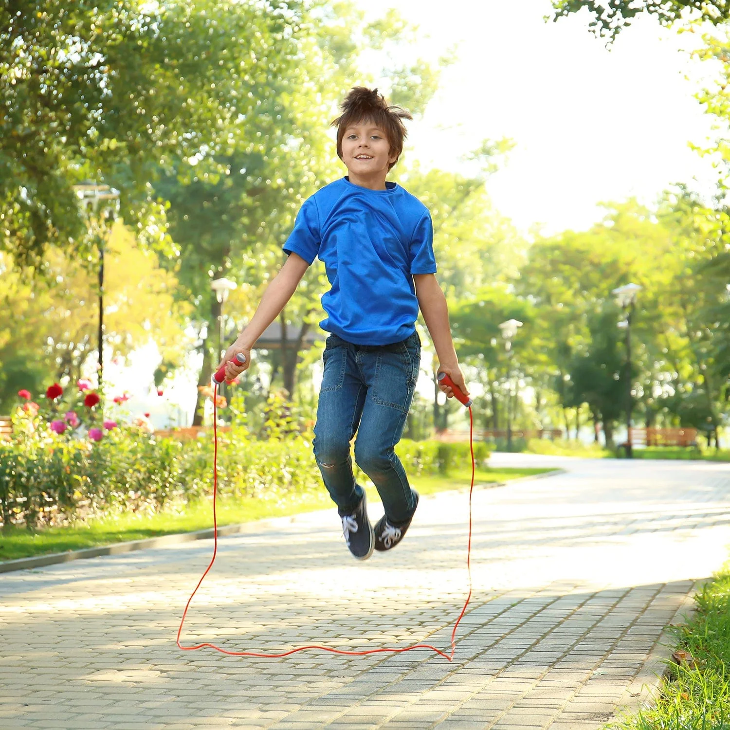 Red Kids Jump Rope - Image 3