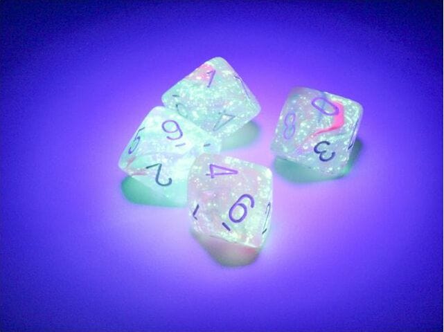 Red/Silver Luminary D10 Set - Image 2