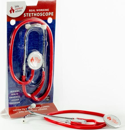 Real Working Stethoscope RED