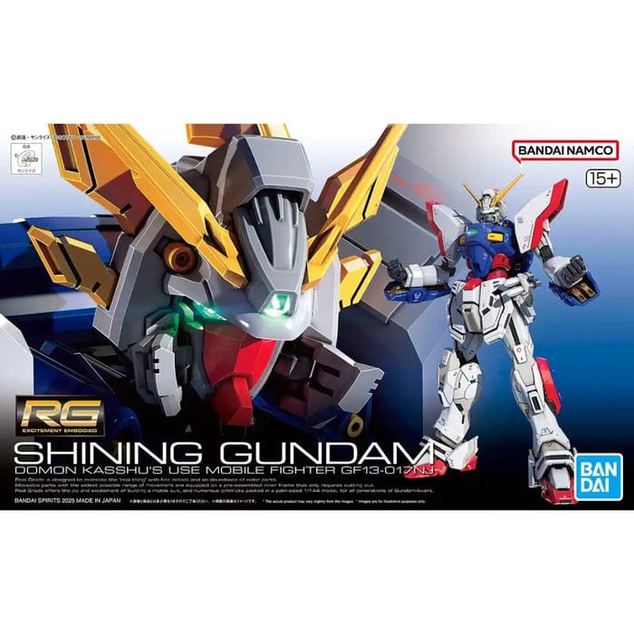 RG 1/144 SHINING GUNDAM - Image 3