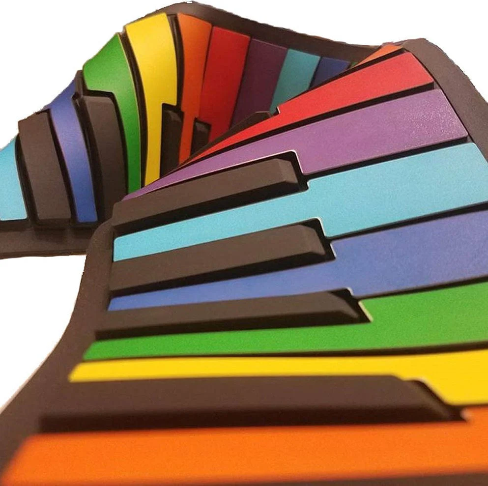 Rock N' Roll It! Rainbow Piano - Image 3
