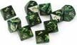 Scarab: Poly D10 Jade/Gold (10) - Image 4