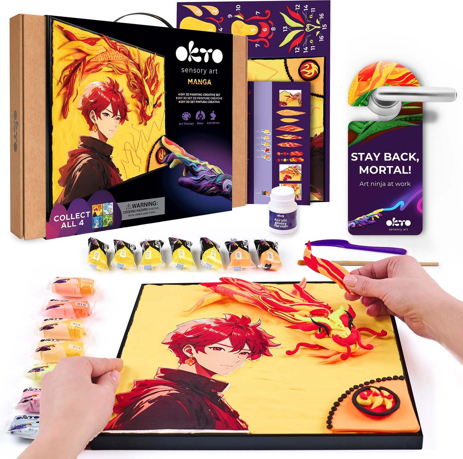 Sensory Art Manga Fire - Image 2