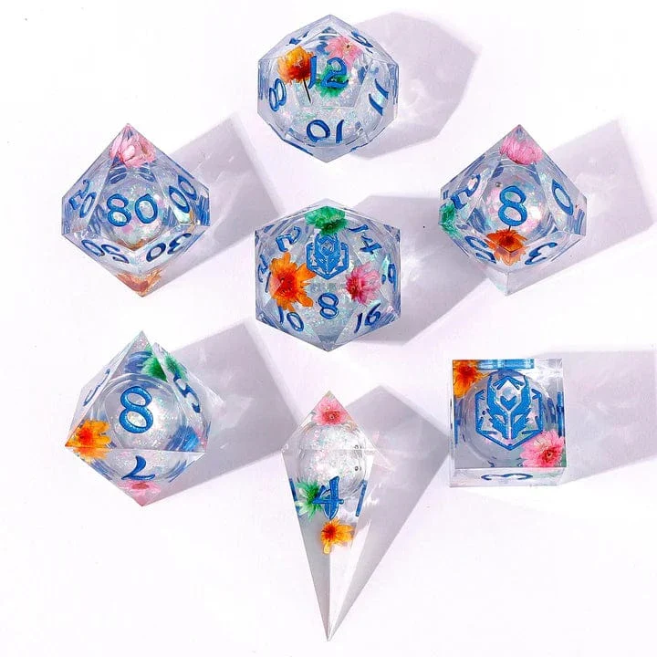 Sharp Edge Liquid Core Dice Mana Blossom