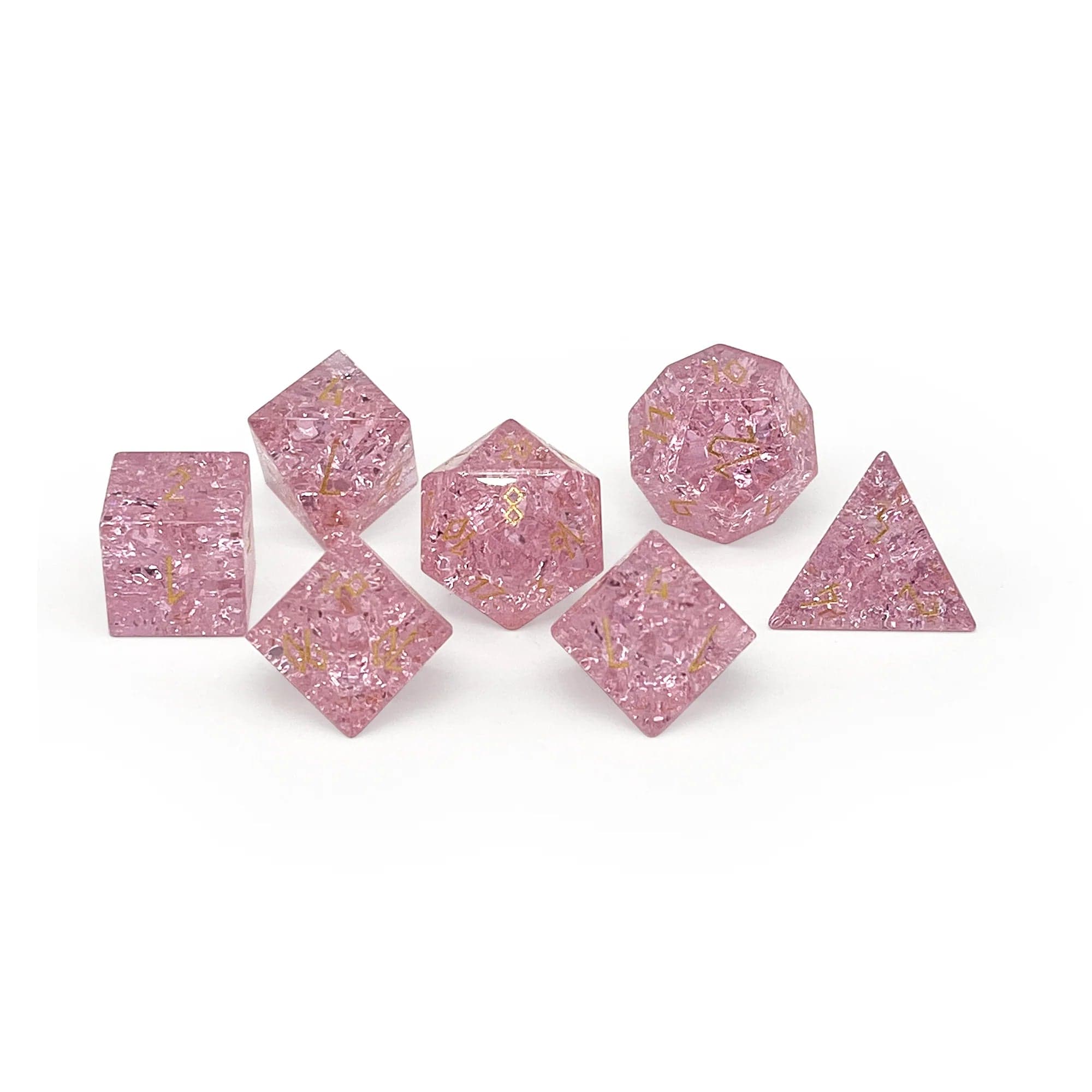 Shattered Zircon Tourmaline - 7 Piece RPG Set - Image 2
