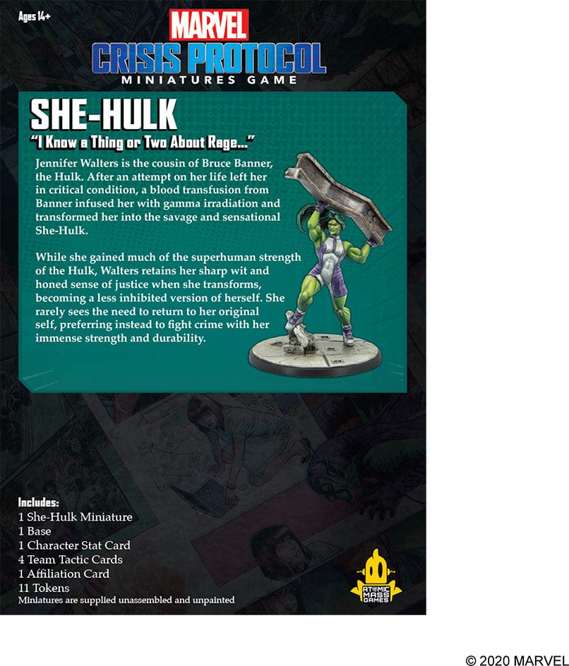 Marvel Crisis Protocol: She Hulk Character Pack - Image 5