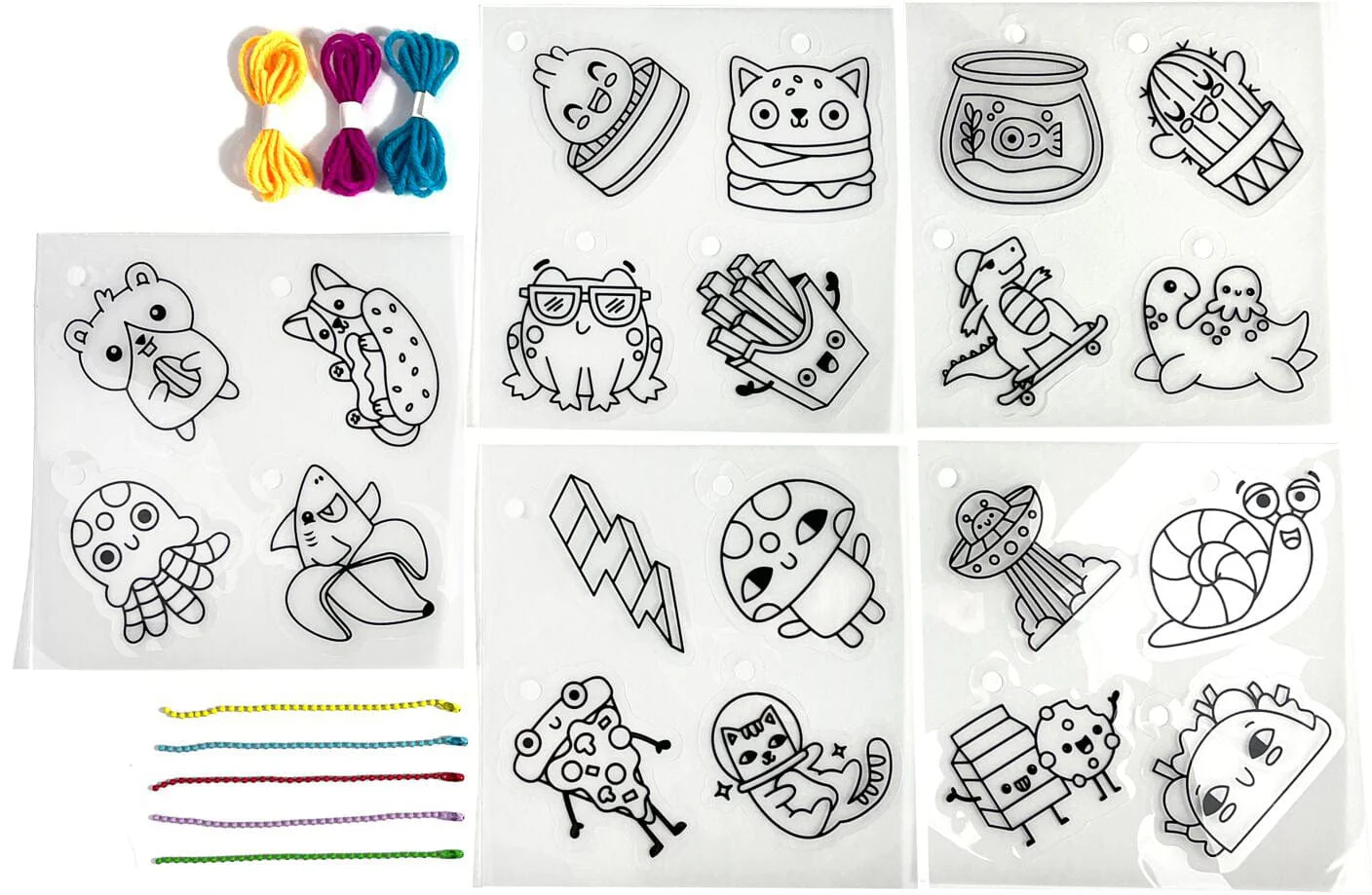 Shrink-Its! Fun Friends DIY Shrink Art Kit - Image 5