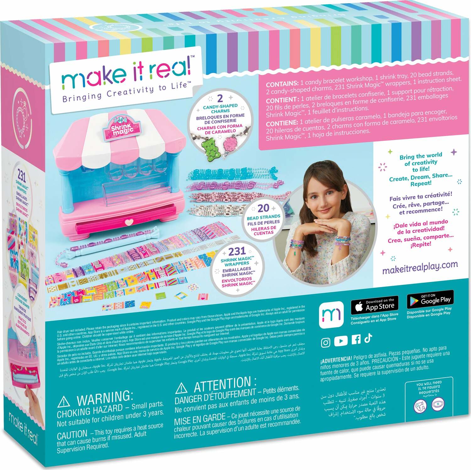 Shrink Magic Candy Shop Bracelet Kit - Image 3