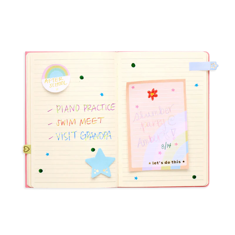 Side Notes Sticky Tab Note Set Pastel Rainbow - Image 3