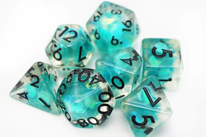 Siren Sparkle RPG 7 Dice Set