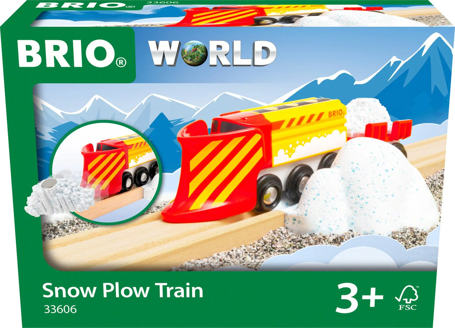 BRIO Snow Plow Train - Image 5