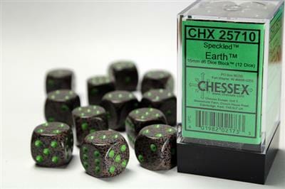 Speckled® 16mm D6 Earth Dice Block™ (12 dice) - Image 3