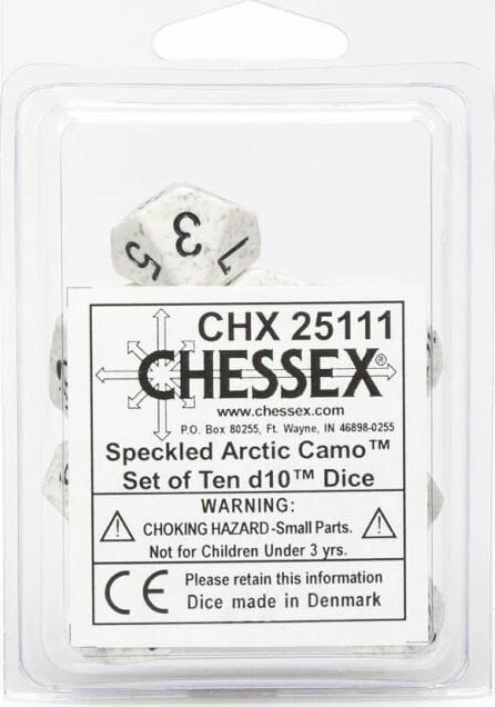 Speckled Artic Camo d10 Set - Image 2