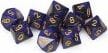 Speckled Golden Cobalt d10 set - Image 5