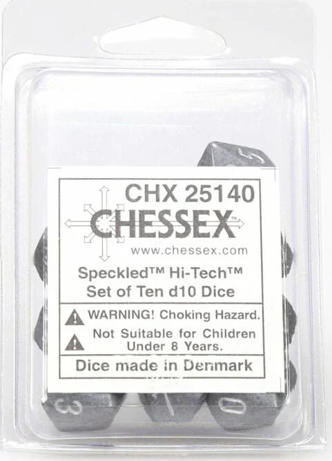 Speckled Hi Tech d10 set - Image 2