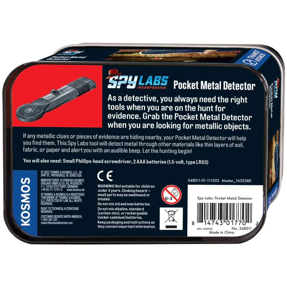 Spy Labs Pocket Metal Detector - Image 3