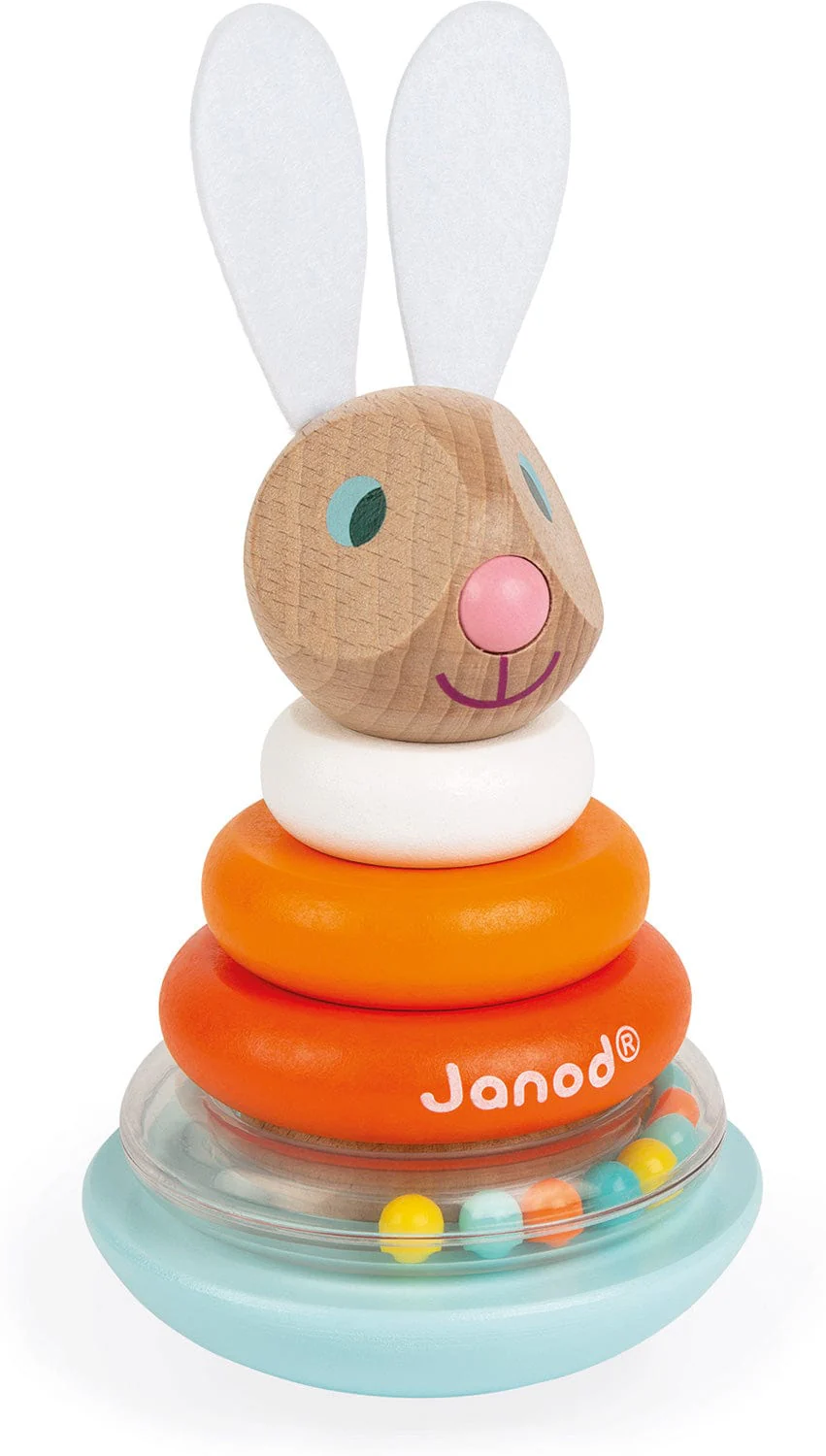 Janod Lapin Stackable Roly-poly Rabbit