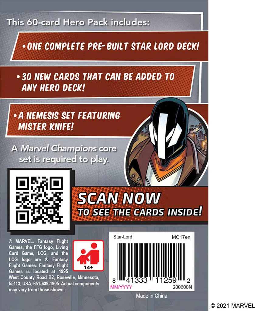 Marvel Champions LCG: Star-Lord Hero Pack - Image 5