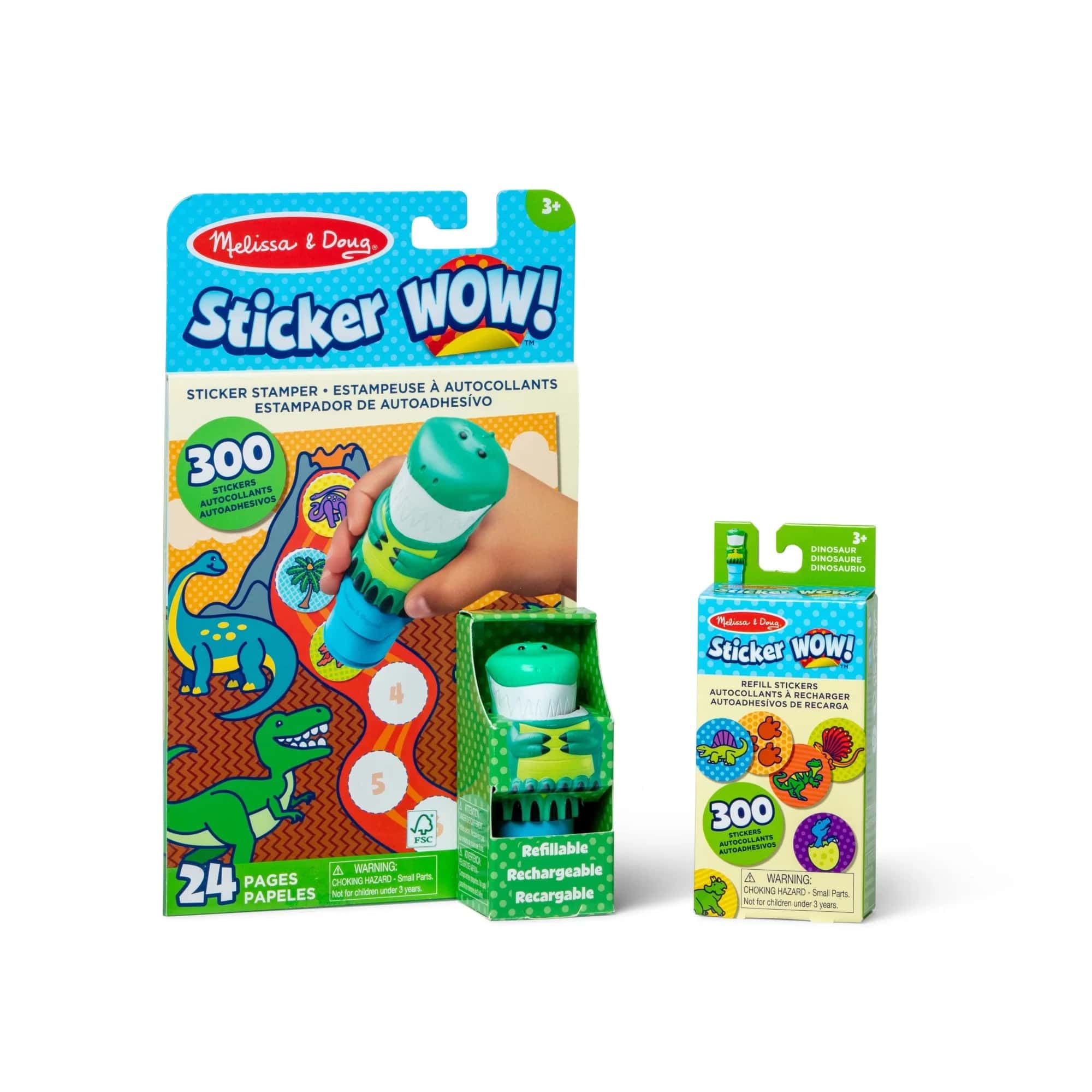 Sticker WOW! Activity pad Set - Dinosaur
