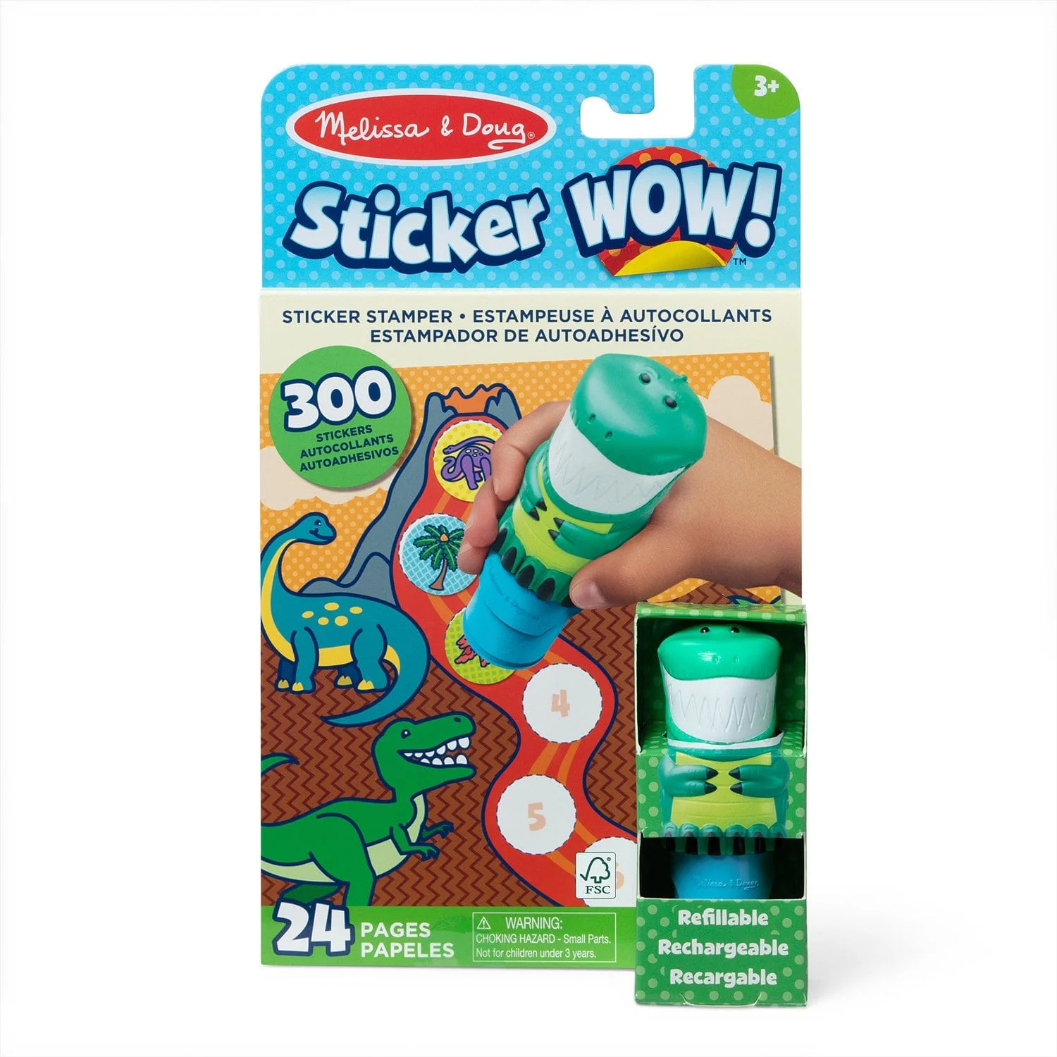 Sticker WOW! Activity pad Set - Dinosaur - Image 3