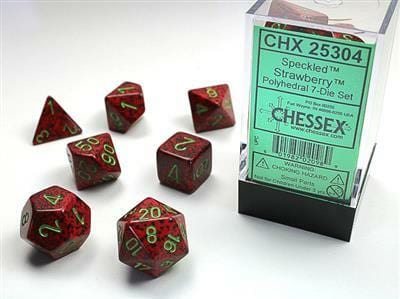 Speckled® Polyhedral Strawberry™ 7-Die Set