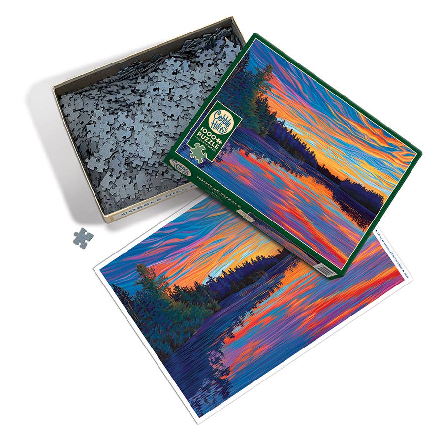 Sunset 1000pc puzzle - Image 3