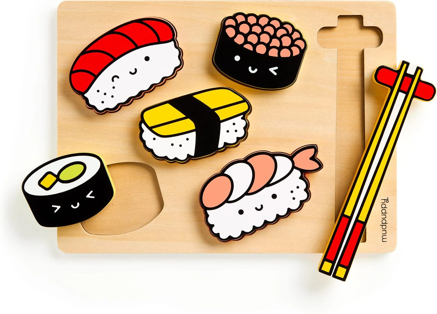 Sushi Friends Wooden Tray Puzzle - Image 3