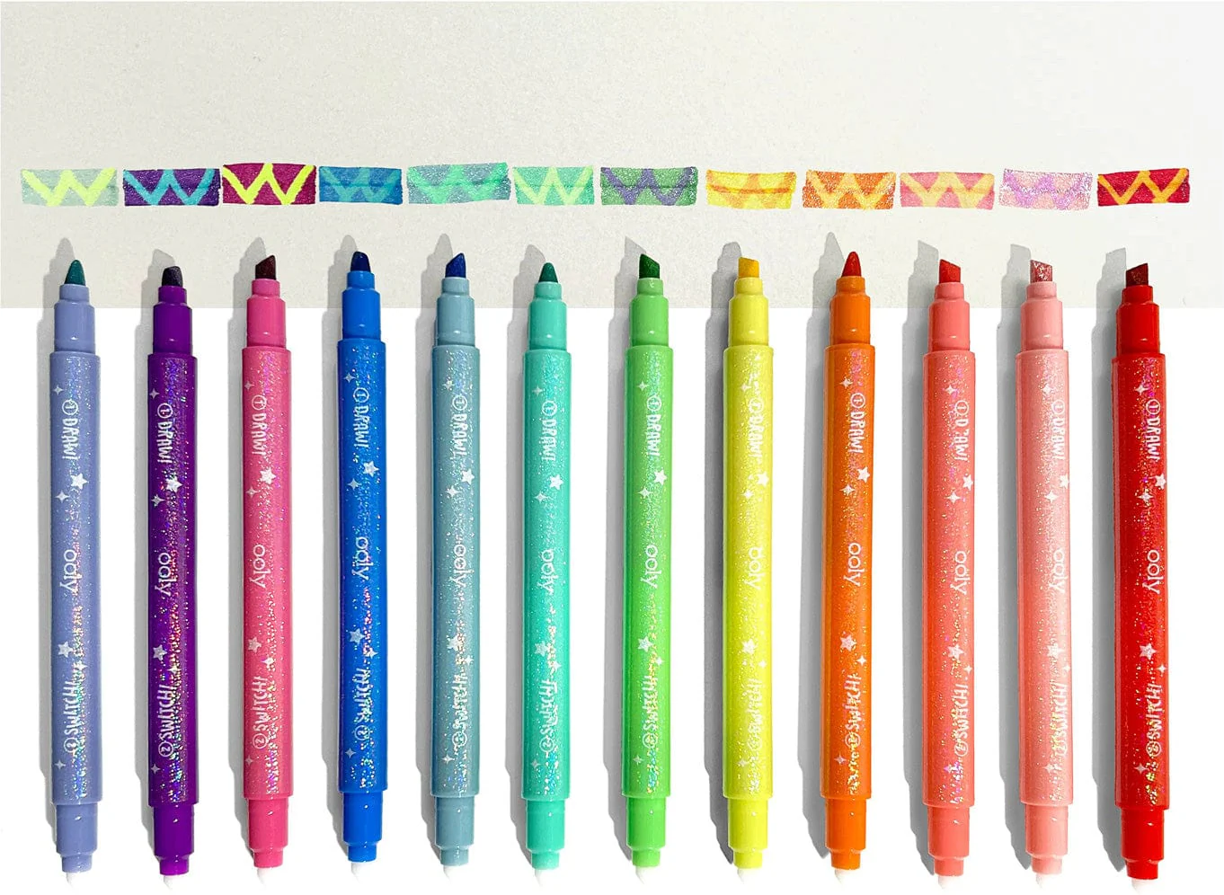 Switch-Eroo Sparkle Color Changing Markers - Image 3