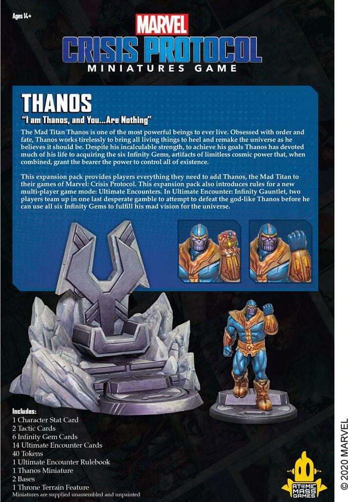 Marvel Crisis Protocol: Thanos Character Pack - Image 9