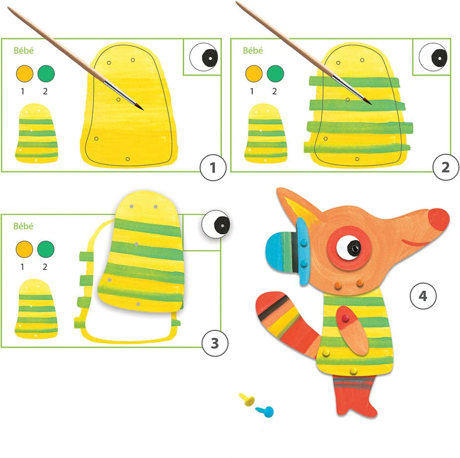 The Fox Family Watercolor Kit - Image 11