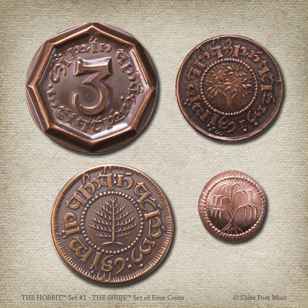 The Hobbit Set #1 - The Shire Set of Four Coins - Image 2