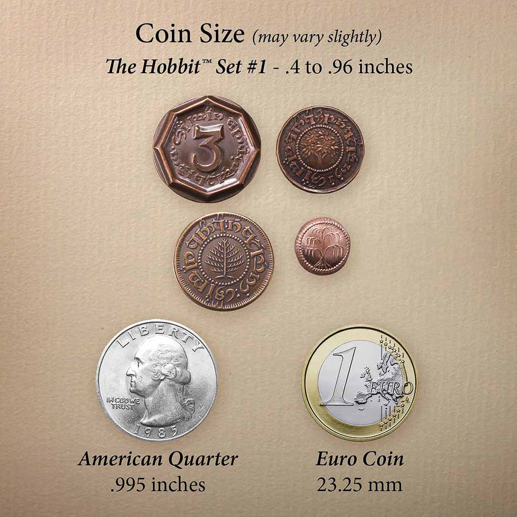 The Hobbit Set #1 - The Shire Set of Four Coins - Image 4