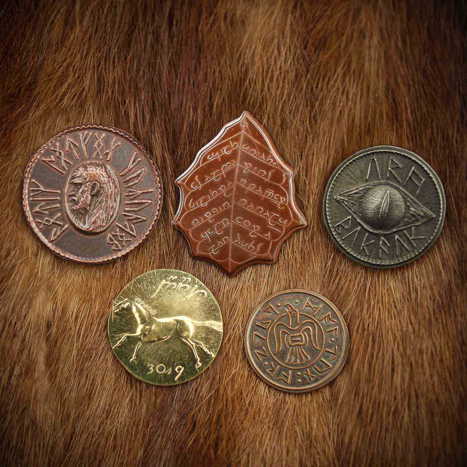 The Lord of the Rings™ Set #1 - Middle-earth Set of Five Coins - Image 4
