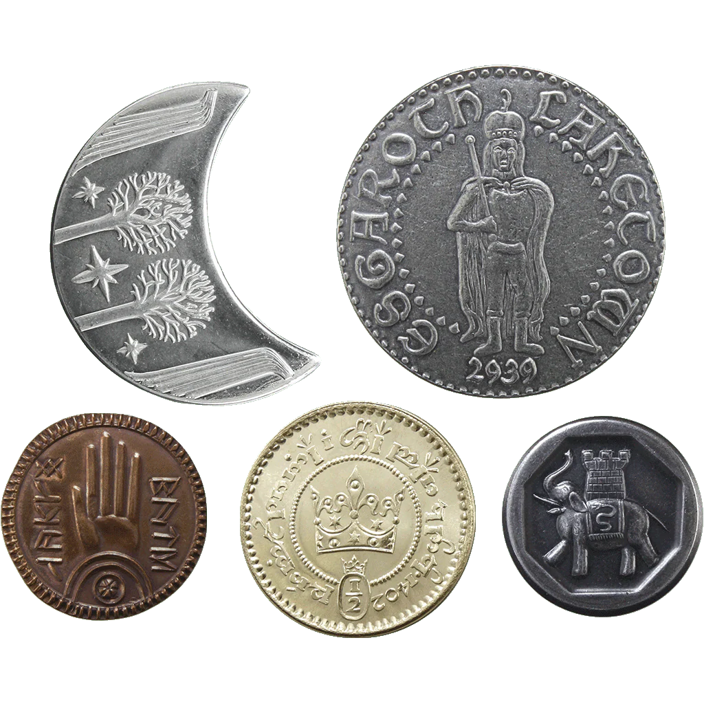 The Lord of the Rings Set #2 - Middle-earth Set of Five Coin: Default Title - Image 2