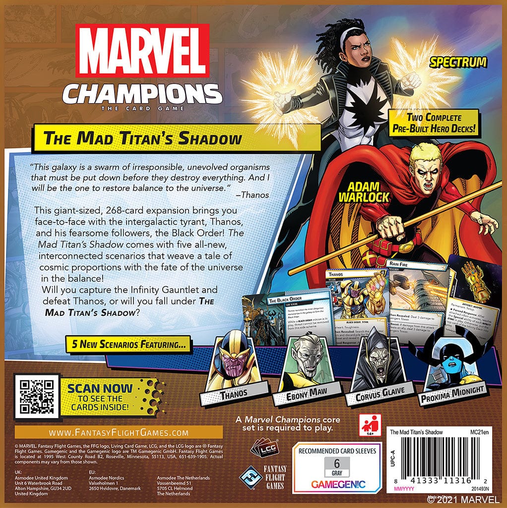 Marvel Champions: The Mad Titan's Shadow Expansion - Image 6