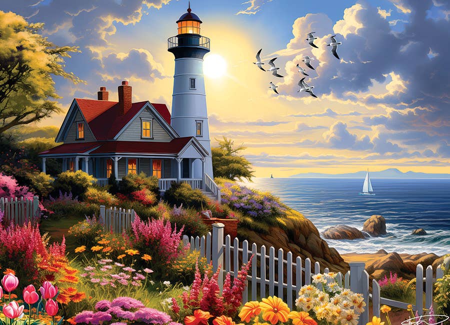 To the Lighthouse 500pc puzzle - Image 2