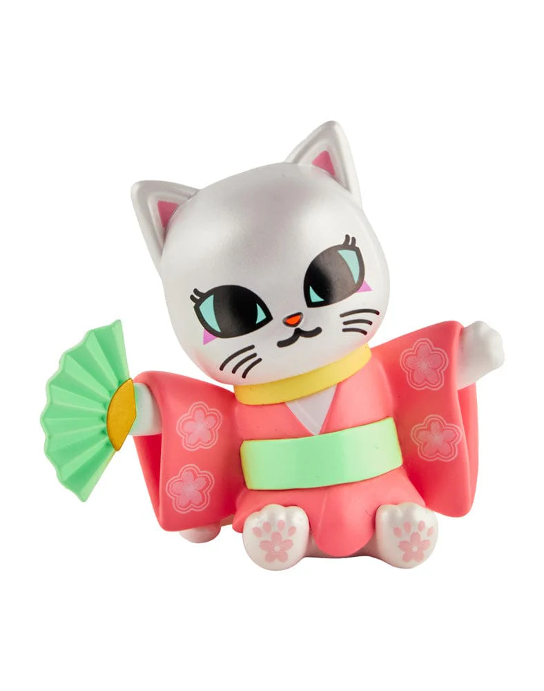 tokidoki Cherry Blossom Cats Blind Box Figure - Image 3