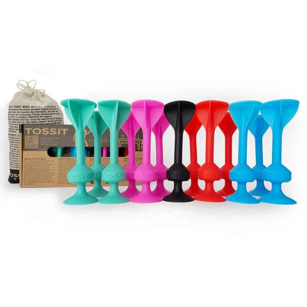 TOSSIT Game Family Pack(US) - Cyan, Pink, Red, Blue