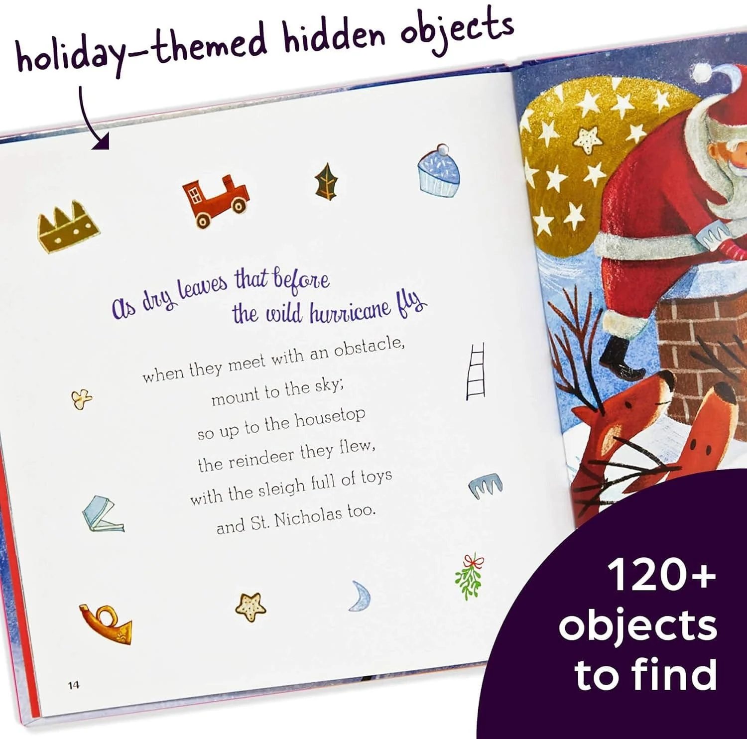 'Twas the Night Before Christmas: A Highlights Hidden Pictures® Storybook - Image 4